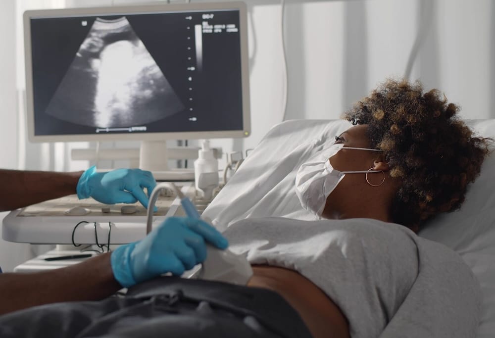 Ultrasounds check gestational age to minimize abortion pill side effects.